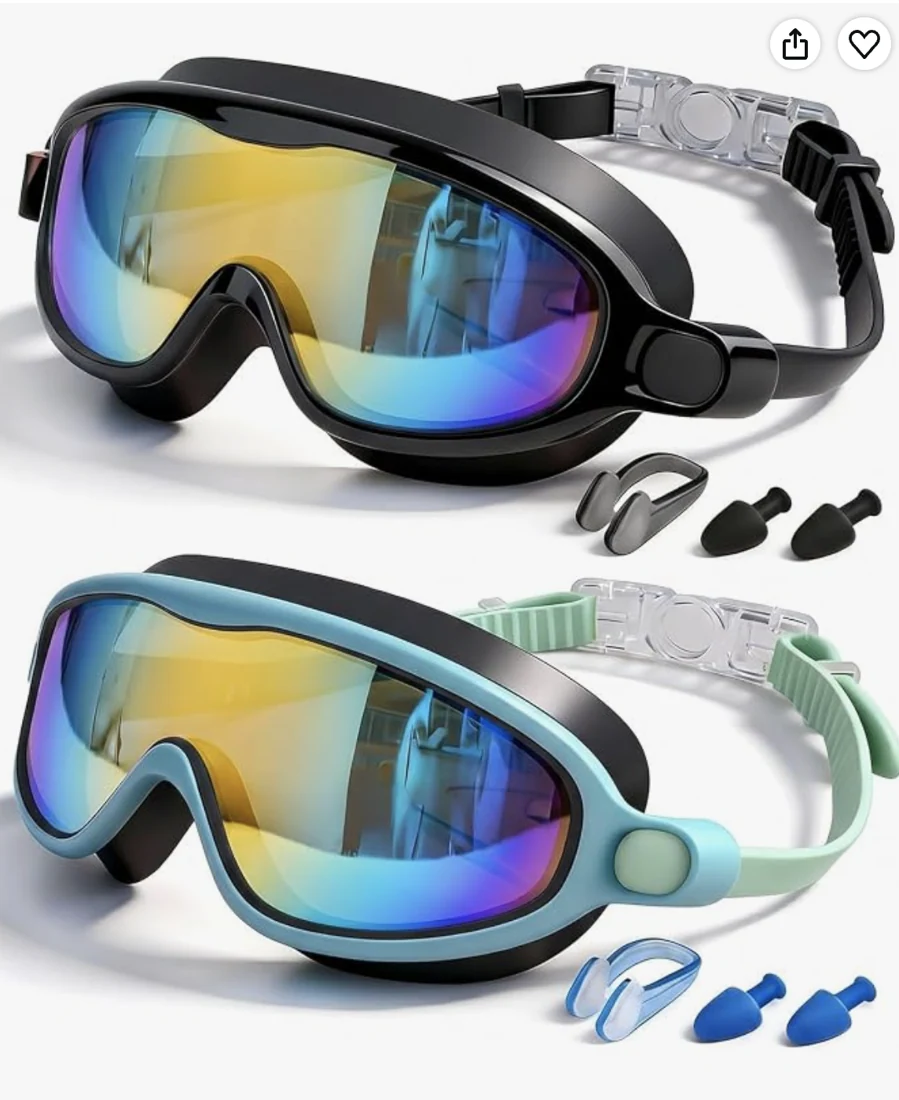 Product image of Seago Kids Swim Goggles 2-Pack